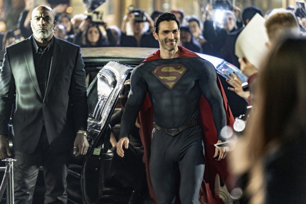 Superman (Tyler Hoechlin) est célébré